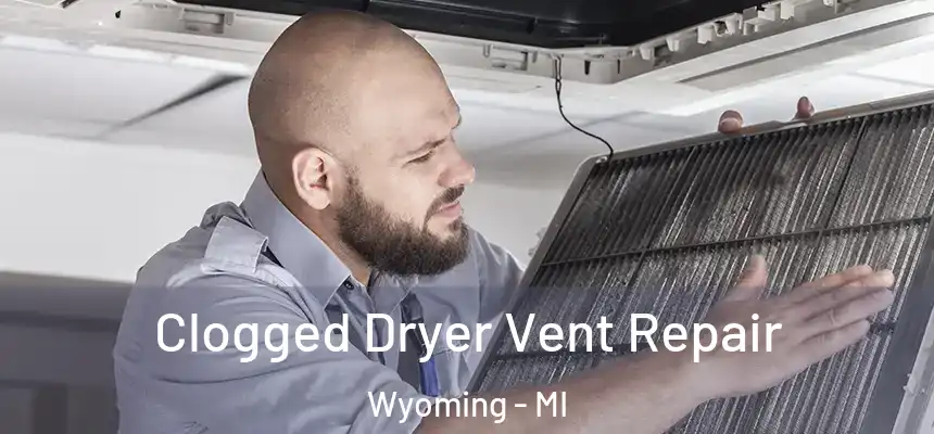  Clogged Dryer Vent Repair Wyoming - MI
